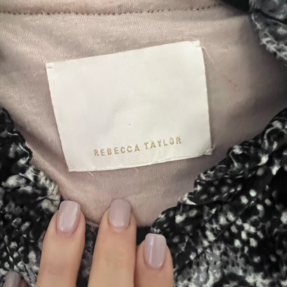 Rebecca Taylor woman’s velvet snake print jacket - Picture 10 of 15